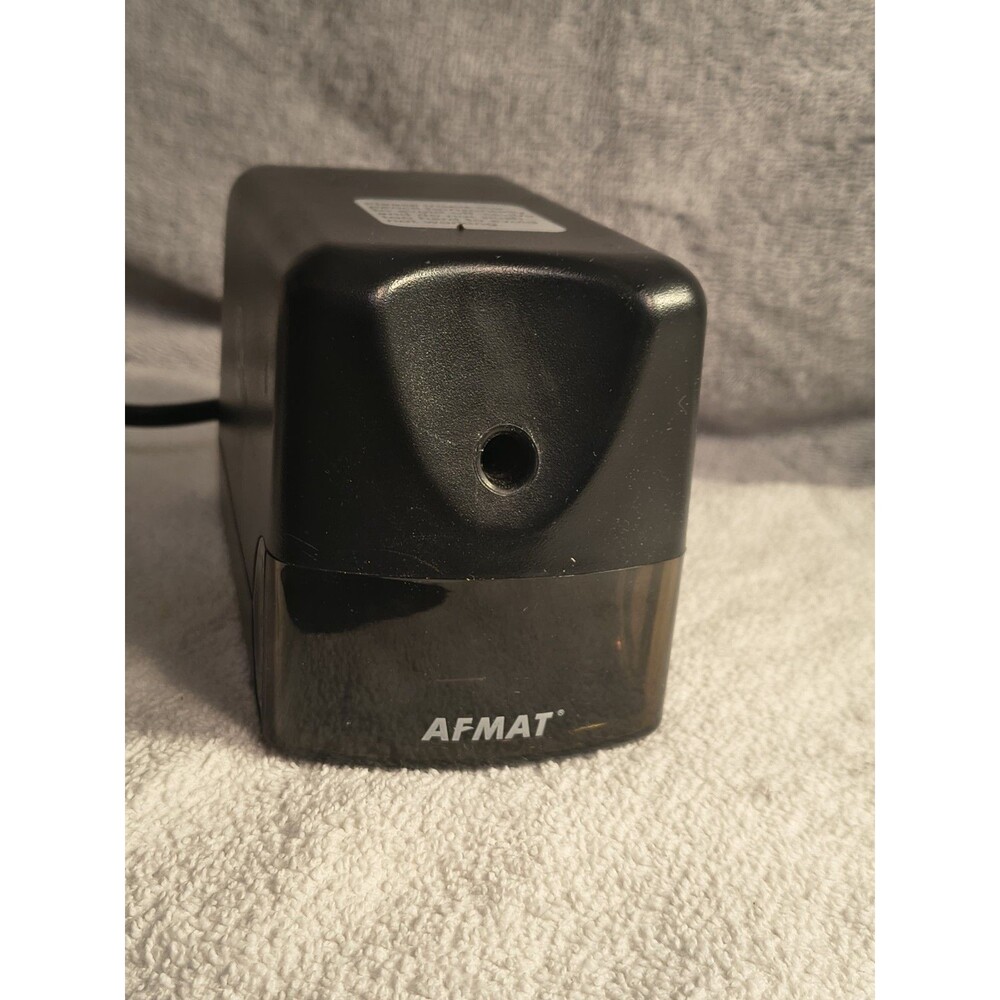 AFMAT S230 Heavy Duty Electric Pencil Sharpener PS13 Classroom Office Desk Black